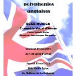 Concert anglais Ecce Mu