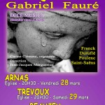 Affiche Requiem de Gabriel Fauré