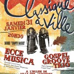 Concert : Classique à Ville! 31 janvier 2015