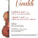 CONCERT VIVALDI GLORIA et Concerti pour violon et orgue / 8 et 9 avril 2016